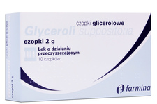 CZOPKI GLICERYNOWE 2 g 10 czopków