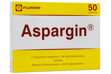 ASPARGIN 50 tabletek