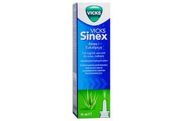 VICKS SINEX ALOES I EUKALIPTUS 15 ml aerozol