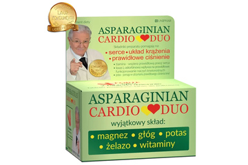 ASPARAGINIAN CARDIO DUO 50 tabletek