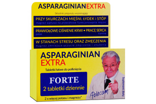 ASPARAGINIAN EXTRA 50 tabletek