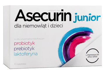 ASECURIN JUNIOR 10 saszetek