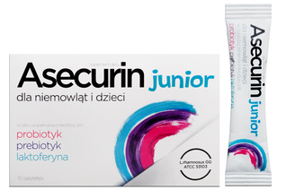 ASECURIN JUNIOR 10 saszetek