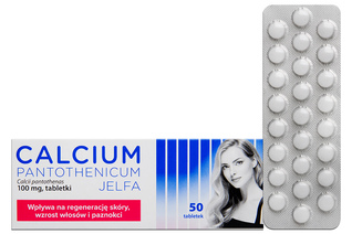 CALCIUM PANTOTHENICUM 100 mg 50 tabletek