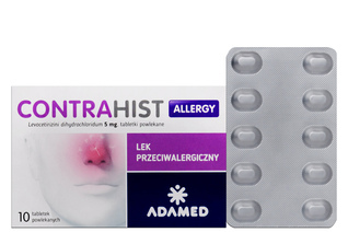 CONTRAHIST ALLERGY 5 mg 10 tabletek