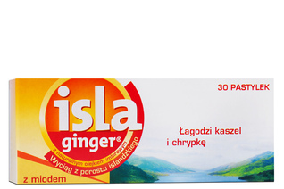 ISLA GINGER SMAK IMBIROWY 30 pastylek