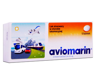 AVIOMARIN 10 tabletek