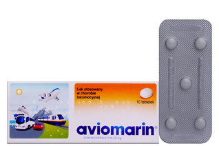 AVIOMARIN 10 tabletek