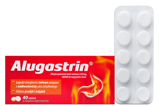 ALUGASTRIN 340 mg 40 tabletek