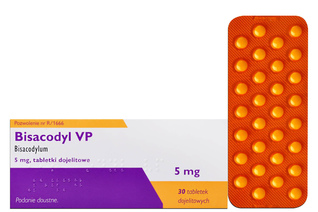 BISACODYL VP 30 tabletek