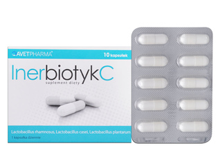 INERBIOTYK C 10 kapsułek