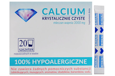 CALCIUM KRYSTALICZNIE CZYSTE 20 saszetek
