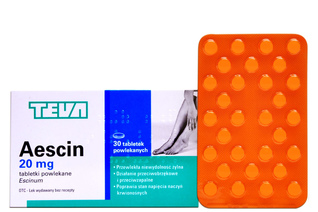 AESCIN 20 mg 30 tabletek