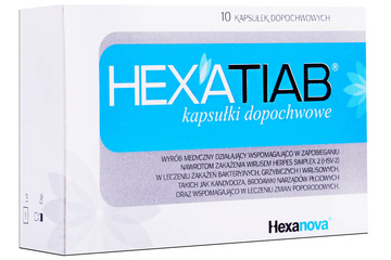 HEXATIAB 10 kapsułek