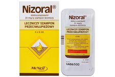 NIZORAL SZAMPON LECZNICZY 6 saszetek po 6 ml 