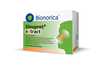 SINUPRET EXTRACT 20 tabletek