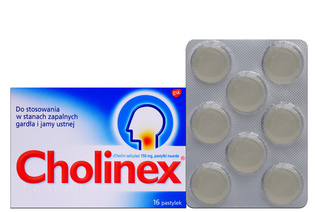 CHOLINEX 16 pastylek