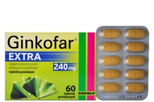 GINKOFAR EXTRA 240 mg 60 tabletek