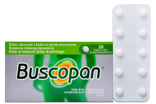 BUSCOPAN 20 tabletek