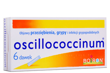 OSCILLOCOCCINUM 6 dawek granulki