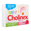 CHOLINEX JUNIOR O SMAKU MALINOWYM 16 pastylek