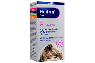 HEDRIN RAZ 60 ml żel w sprayu