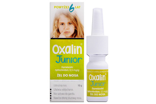 OXALIN JUNIOR 0,05% 10 g żel