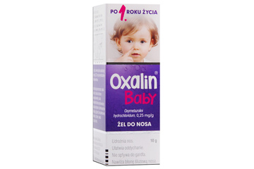 OXALIN BABY 0,025% 10 g żel