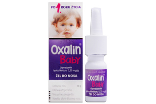 OXALIN BABY 0,025% 10 g żel