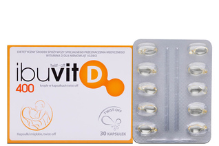 IBUVIT D 400 30 kapsułek