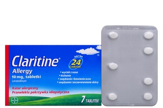 CLARITINE ALLERGY 7 tabletek