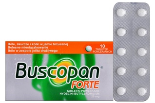 BUSCOPAN FORTE 10 tabletek