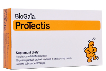 BIOGAIA PROTECTIS tabletki do żucia 10 sztuk