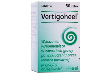 VERTIGOHEEL 50 tabletek