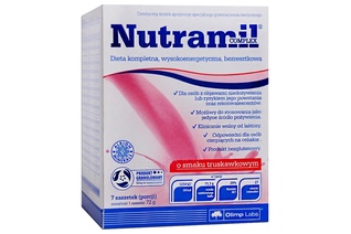 NUTRAMIL COMPLEX SMAK TRUSKAWKOWY 7 saszetek