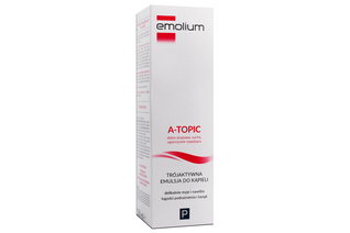 EMOLIUM P A-TOPIC TRÓJAKTYWNA EMULSJA DO KĄPIELI 200 ml