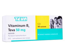 VITAMINUM B6 50 mg 50 tabletek