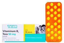 VITAMINUM B6 50 mg 50 tabletek