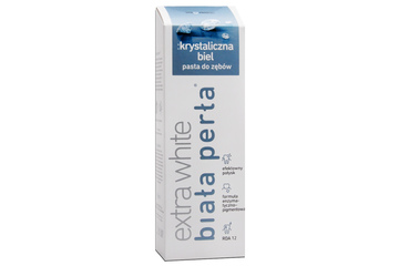 BIAŁA PERŁA EXTRA WHITE KRYSTALICZNA BIEL 75 ml