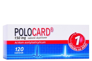 POLOCARD 150 mg 120 tabletek