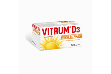 VITRUM D3 1000 j.m. 120 kapsułek