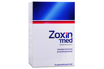 ZOXIN-MED SZAMPON PRZECIWŁUPIEŻOWY 6 saszetek po 6 ml