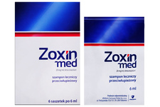 ZOXIN-MED SZAMPON PRZECIWŁUPIEŻOWY 6 saszetek po 6 ml