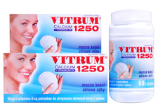 VITRUM CALCIUM 1250 60 tabletek