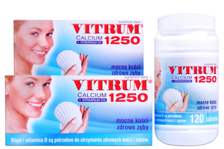 VITRUM CALCIUM 1250 120 tabletek