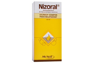 NIZORAL SZAMPON LECZNICZY 60 ml