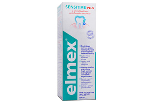 ELMEX SENSITIVE PLUS PŁYN DO PŁUKANIA JAMY USTNEJ 400 ml