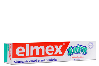 ELMEX JUNIOR Z AMINOFLUORKIEM PASTA DO ZĘBÓW DLA DZIECI 6 - 12 LAT 50 ml