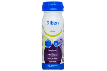 DIBEN DRINK SMAK OWOCÓW LEŚNYCH 4 x 200 ml