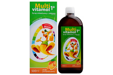 MULTIVITAMOL 1+ SMAK POMARAŃCZOWY 500 ml syrop